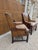 Brown Pair of Henredon Leather Armchairs For Sale - Image 8 of 18