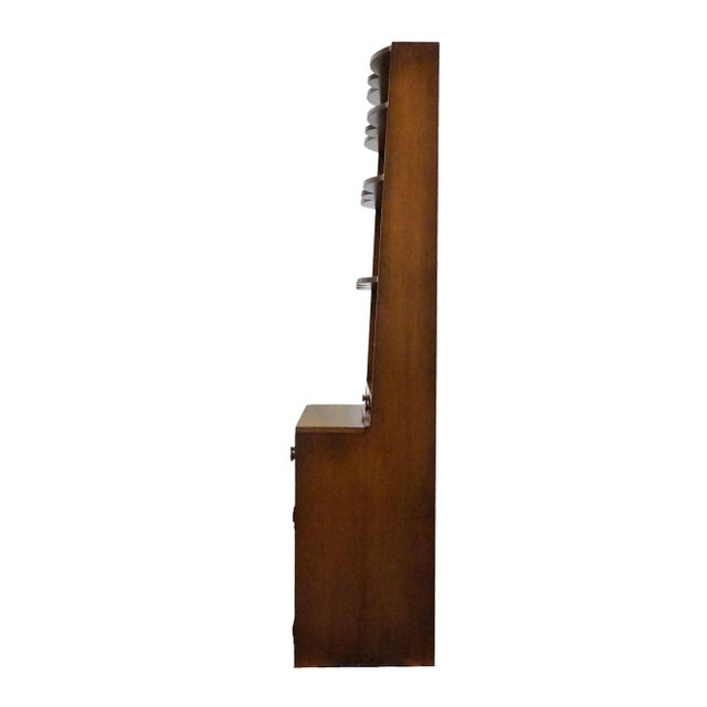 Whitney Furniture Solid Hard Rock Maple Early American 32" Secretary Desk 7493 For Sale - Image 14 of 18