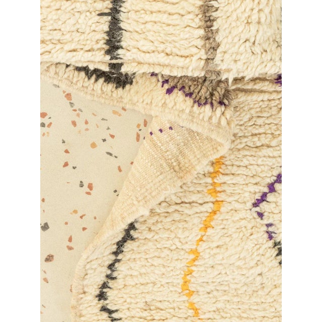 Textile Vintage Azilal Berber Rug For Sale - Image 7 of 9
