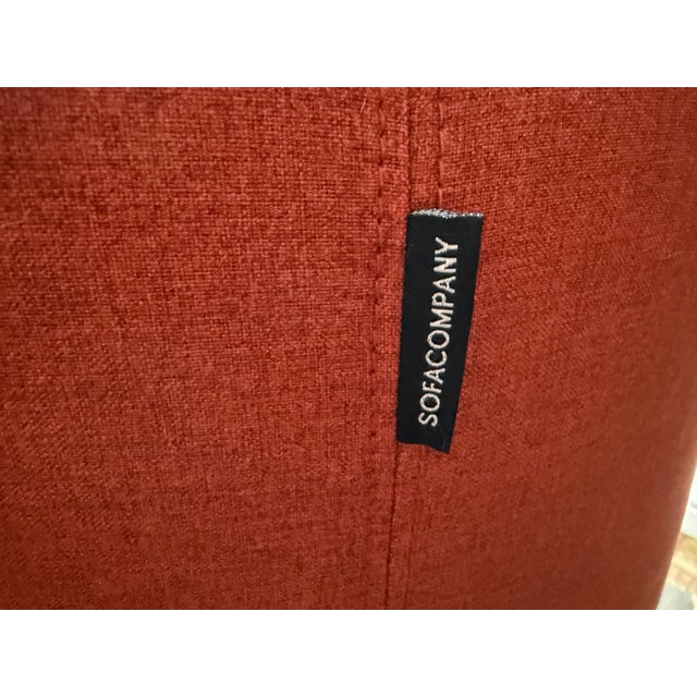 Sofacompany No.9 Ottoman, Red For Sale - Image 12 of 12