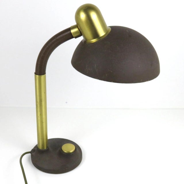 Vintage Desk Lamp from Egon Hillebrand, 1970s, in Good conditions. Designed 1970 to 1979 This piece has an attribution...