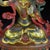 Vintage Liuli Glass Manjushri Bodhisattva Sculpture For Sale - Image 10 of 10