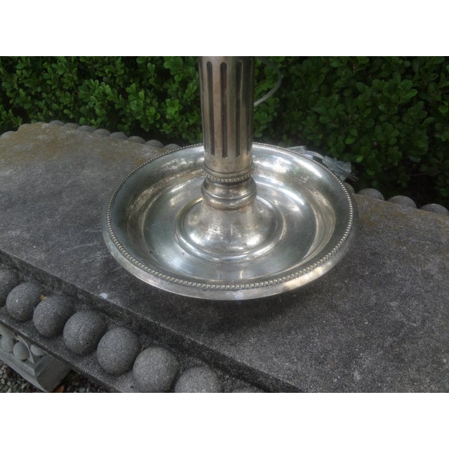 French 19th Century French Louis XVI Style Bouillotte Lamp For Sale - Image 3 of 12