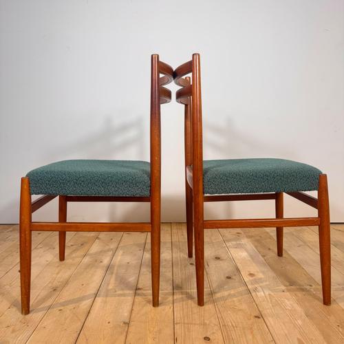 Vintage Teak Chairs, Denmark, 1960s, Set of 4 For Sale - Image 6 of 9