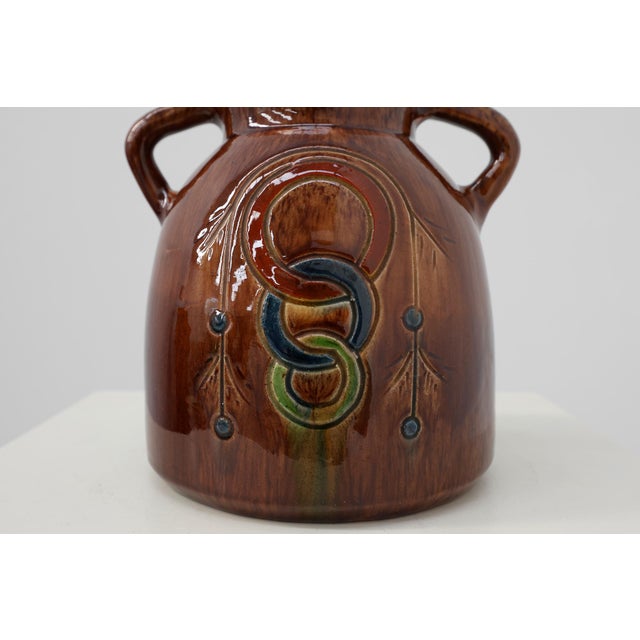 Stoneware Vessel from the Sint‐Paulusabdij, Oosterhout, Netherlands, 1920 For Sale - Image 3 of 13