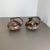 Pottery Vases 313 by Kurt Tschörner for Ruscha, Germany, 1960s, Set of 2 For Sale - Image 3 of 18