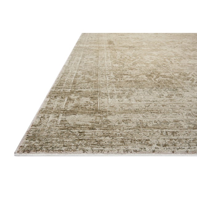 Traditional Amber Lewis x Loloi Honora Khaki / Beige 2'-0" x 3'-4" Accent Rug For Sale - Image 3 of 7