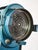 Blue Fresnel Theater Spotlight Floor Lamp on Matching Steel Tripod from A.E. Cremer, Paris, 1950s For Sale - Image 13 of 18