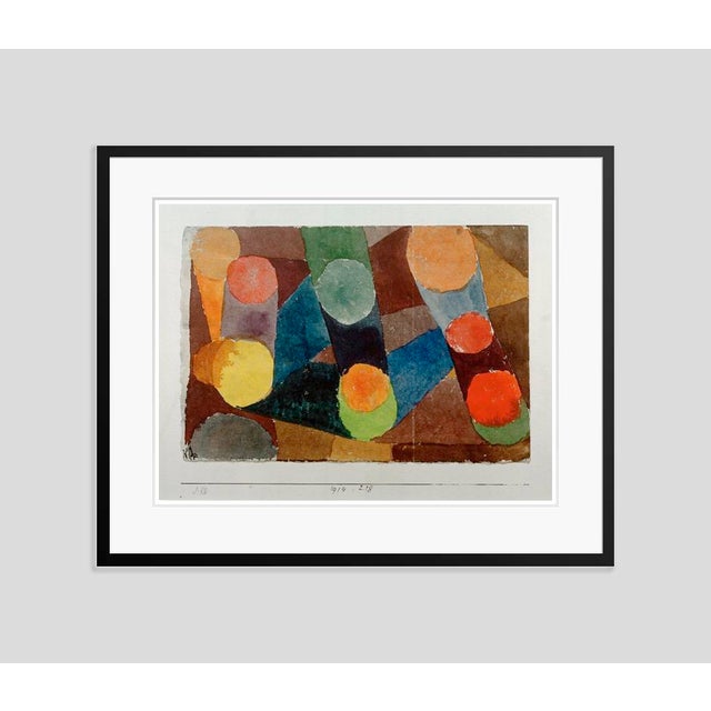 Colour Circles Connected By Colour Bands P. Klee, Abstract, Farbige Kreise durch Farbbänder Verbunden , 1914 Klee, Paul....