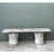 Vintage Faux Bois Concrete Garden Bench For Sale - Image 9 of 12