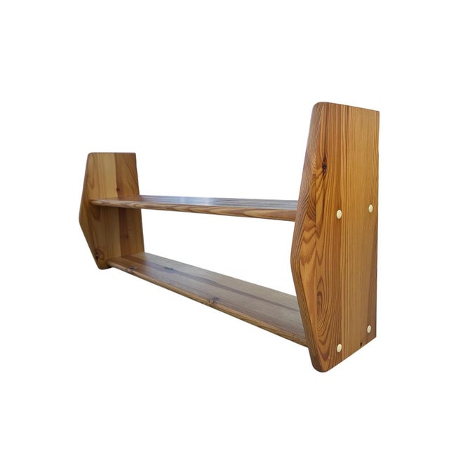 Brutalist Vintage Brutalist Wall Shelf, 1970 For Sale - Image 3 of 8