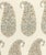 Based on a traditional Indian block print, this timeless paisley design features a grid of tear-shaped figures composed of...