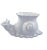 1980's Blanc De Chine Large Snail Planter For Sale - Image 9 of 10