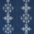 Sample - Schumacher Nadira Embroidery in Indigo For Sale