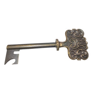 Baroque Key as Bottle Opener and Corkscrew by Carl Auböck for Werkstätte, 1950s For Sale