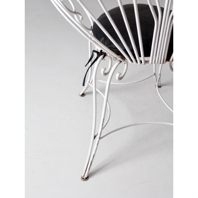 Vintage Metal Peacock Chair Chairish