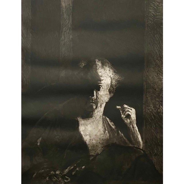 George Segal (American, 1924-2000) Walter from the series Portraits Printed by Vigna Antoniniana Stamperia d'Arte, Rome,...