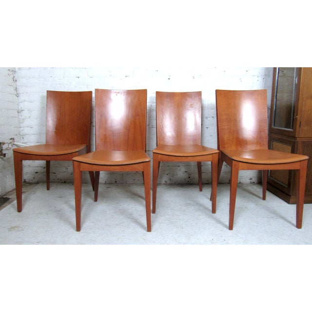 1970s Mid-Century Modern Set of Dining Chairs For Sale - Image 11 of 11