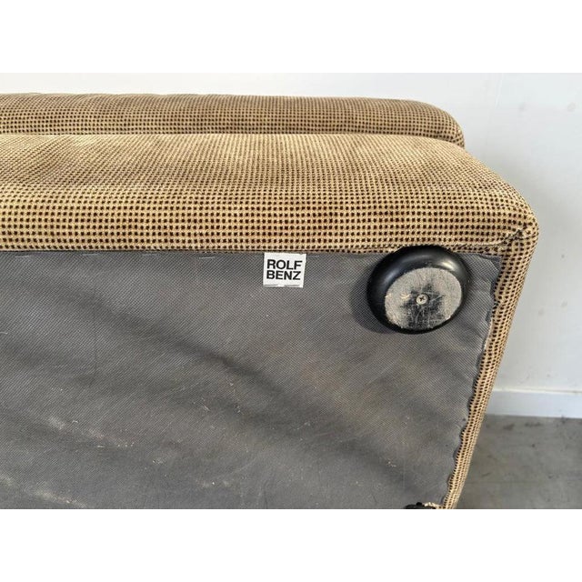 Modular Sofa by Rolf Benz, 1970s, Set of 3 For Sale - Image 15 of 17