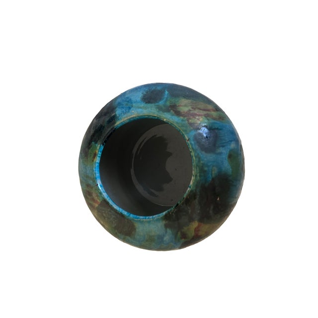 1960s Alvino Bagni ‘Sea Garden’ Bulbous Vase For Sale - Image 5 of 9