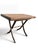 Mid-Century Vintage Wood Folding Occasional Table in Coffee Walnut Refinished For Sale - Image 10 of 10