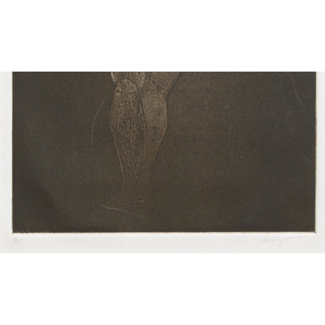 Nude Figure Posterior View, Figurative Drypoint Etching by Jim Smyth For Sale In Monterey, CA - Image 6 of 6