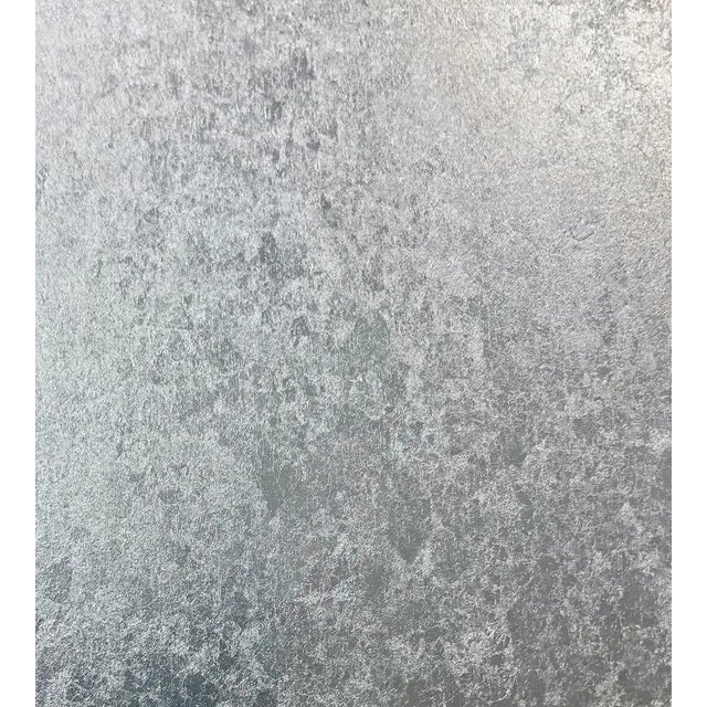 Contemporary The House of Scalamandre Hand Hammered Leaf Wallcovering, Champagne For Sale - Image 3 of 3