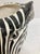 Boho Chic Zebra Ceramic Cachepot For Sale - Image 9 of 12