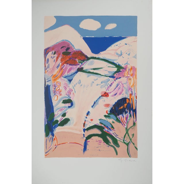 Gabriel Godard, La forêt fauve, Lithograph For Sale