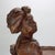 Antique 36" Carved Wood Sculpture of a Moorish Servant Boy With Tray C1920 For Sale - Image 9 of 14