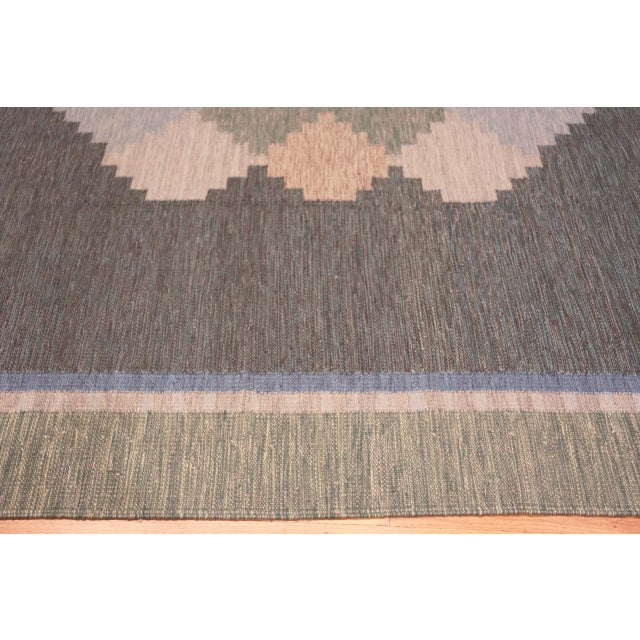 Vintage Inspired Kilim Rug For Sale - Image 4 of 7