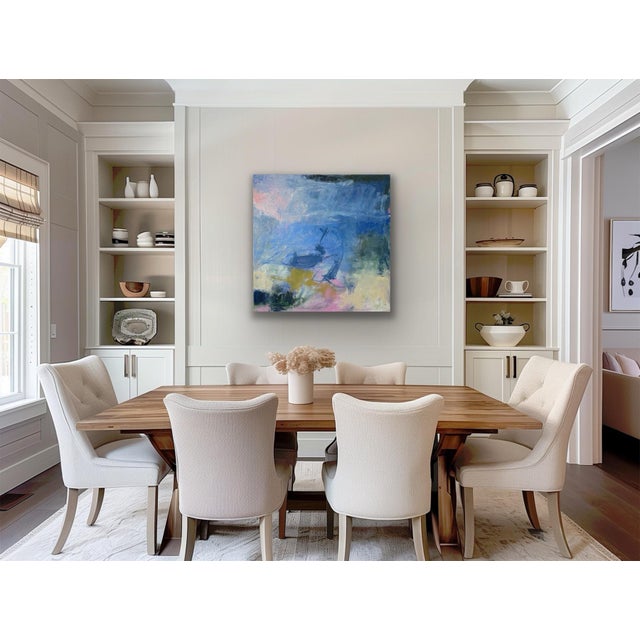 Abstract Solitude an Original Abstract Painting by Michelle Heimann . For Sale - Image 3 of 3