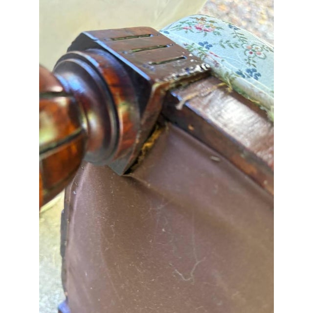 Early 20th Century Early 20th Century Victorian Gondola Style Side Chair For Sale - Image 5 of 18