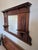 Traditional Early 20th Century Wall-Mounted Wooden Console Mirror For Sale - Image 3 of 7