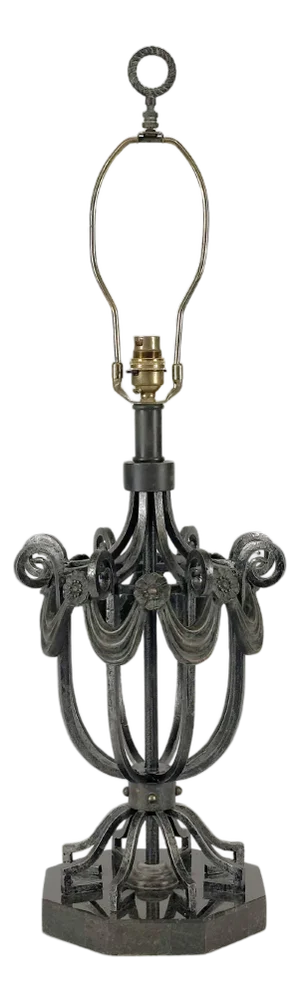 Vintage Empire Revival Table Lamp, 1980s