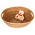 Artifacts Rattan Laundry Basket with Cutout Handles in Honey Brown For Sale In Houston - Image 6 of 8