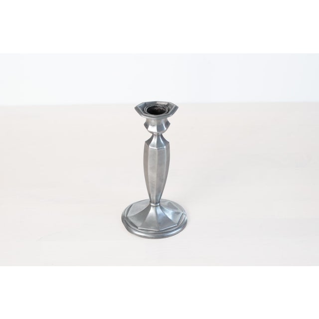 1920s Art Deco Quadruple Silver Plate Candlestick Holder | Jennings Brothers Pattern 1506 For Sale In Lexington, KY - Image 6 of 14