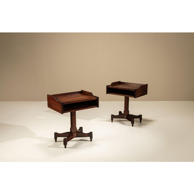 Vintage Nightstands by Claudio Salocchi for Sormani, Italy, 1960s, Set of 2 For Sale - Image 12 of 12