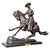 Cowboy, Cast Bronze Sculpture on Marble Base, after Frederic Remington For Sale In New York - Image 6 of 10