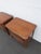 Brown French Carved Large Nightstands Bedside End Tables a Pair 6437 For Sale - Image 8 of 14