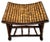 Victorian Excellent Hand Made Antique Oriental Revival Aesthetic Victorian Genuine Bamboo Footstool - Ottoman Circa 1880s For Sale - Image 3 of 18
