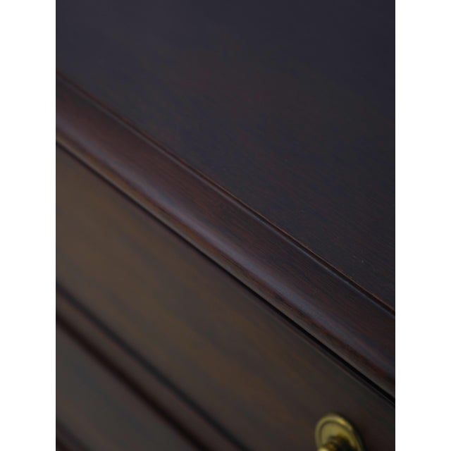 Pair Henkel Harris Model 116 Mahogany Nightstands For Sale - Image 14 of 17