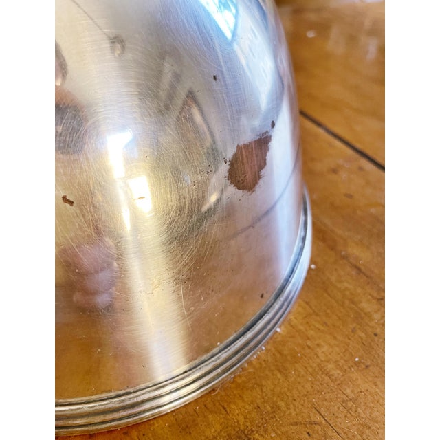 Victorian Antique Silver Plated Dome From the Plaza Hotel in Nyc For Sale - Image 3 of 6