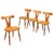 Vintage Scandinavian Dining Chairs in Oak, Sweden, 1960, Set of 4 For Sale - Image 14 of 14