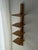 Mid Century Solid Oak Asymmetrical Wall Rack For Sale - Image 10 of 10