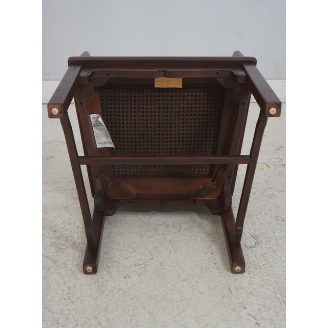 Pair Henredon Asian Modern Dining Room Chairs For Sale - Image 15 of 18