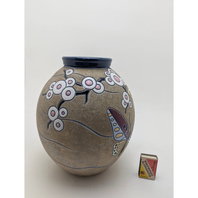 Large Art Deco Amphora Vase, 1920s For Sale - Image 3 of 8