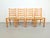 Set of 4 “Jaerstolen Aksel” chair, Möbelfabrikken Aksel L. Hansson, 1970s This pine chair with an Elha cord (seagrass)...