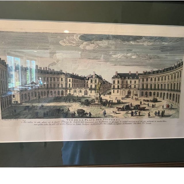 French Pair of Antique Jacques Rigaud Engravings - Official Chalcographie Du Louvre For Sale - Image 3 of 10
