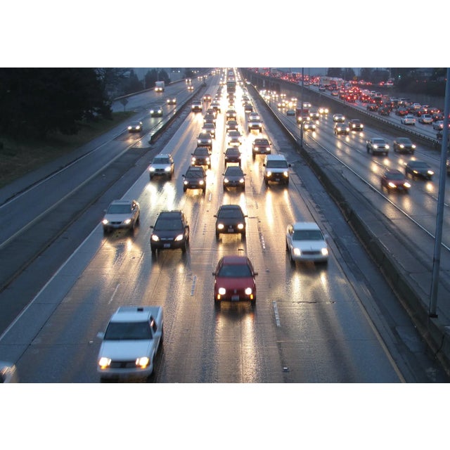 This large 40" x 30" abstract photographic print is by designer/artist/photographer Joseph Fountain. This listing is for...